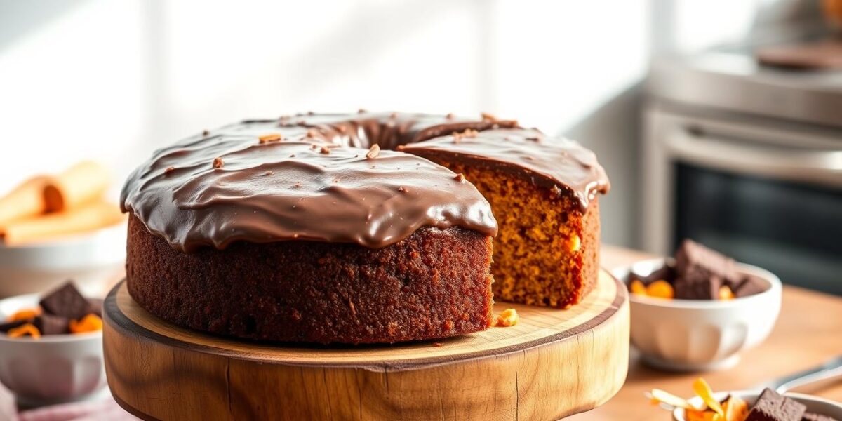 Bolo de Cenoura com Cobertura de Chocolate: Receita Fofinha e Rápida